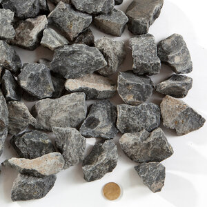 Bulk Black Basalt 75 mm (per cu. yd.)