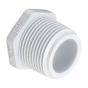 Plug PVC 1 in. Mipt
