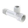 Manifold Tee 76 Series PVC 1 in. Fpt x 1 in. Mpt x 1 in. Mpt