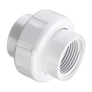 Union Sch 40 PVC 3/4 in. Fipt w/ Buna-N O-Ring Seal