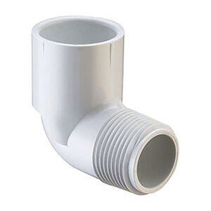 Street Elbow 90 Degree PVC 1-1/2 in. Mipt x Socket
