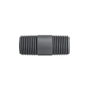 Nipple TBE Sch 80 PVC 1 in. x Close