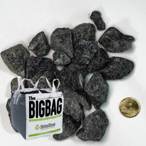 Crushed Black Granite 3/4 - 1 1/2 in. BigBag