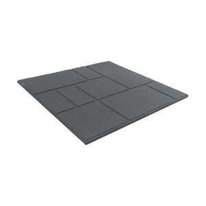 Tile Rubber Red 24 in. x 24 in.
