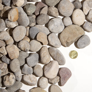 Bulk Washed Round Rock (1-1/2 in.) 40 mm (per cu. yd.)