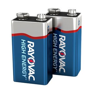 9V Battery Blister Pack Ray-O-Vac