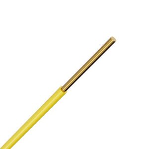 PE Wire Yellow 14 Gauge 1 Conductor 1,000 ft. (Sold per ft.)