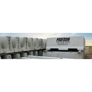 Standard Jersey Barrier 600