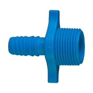 3/4 Blue Twister Male Adapter