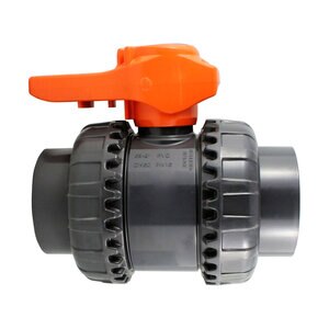 VXE True Union 2 in. PVC Ball Valve IPS Socket FNPT w/ EPDM O-Ring