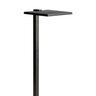 Kichler 12V Integrated LED 8 in. Shallow Shade Path Light, 2700K Warm White, Black Textured Finish