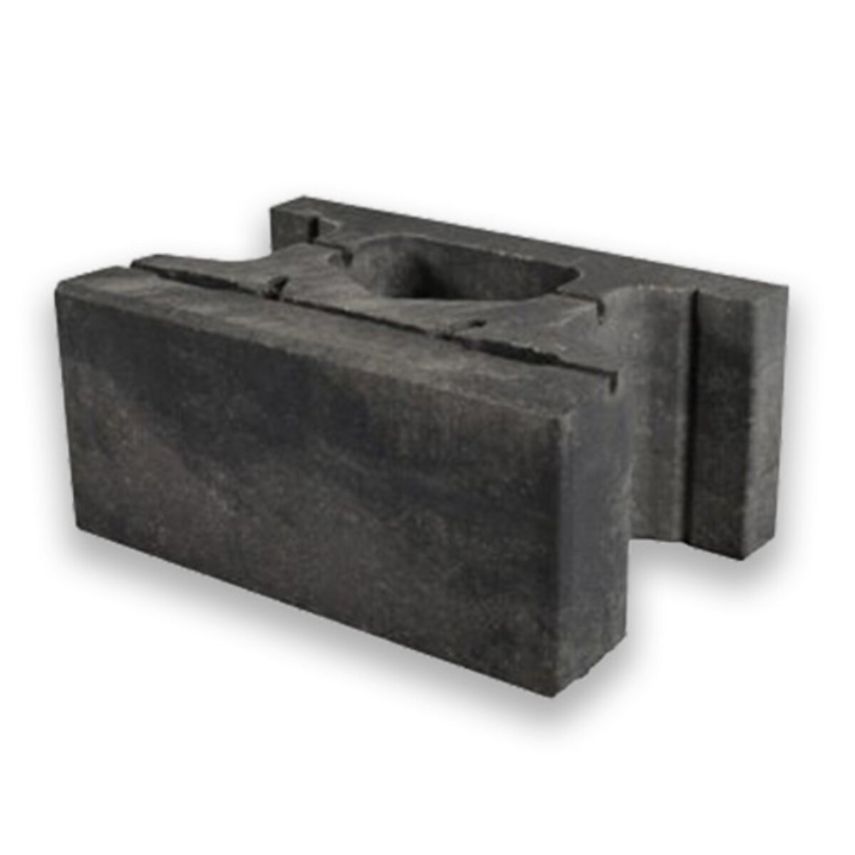 Barkman Keystone Compac Smooth Standard Sierra Grey 8 in. x 18 in. x 12 ...