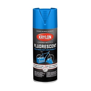 Blue Flourescent Paint Water Based Inverted 20 oz.