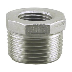 2 in. x 1 in. 304 Stainless Steel Bushing ISO 4144