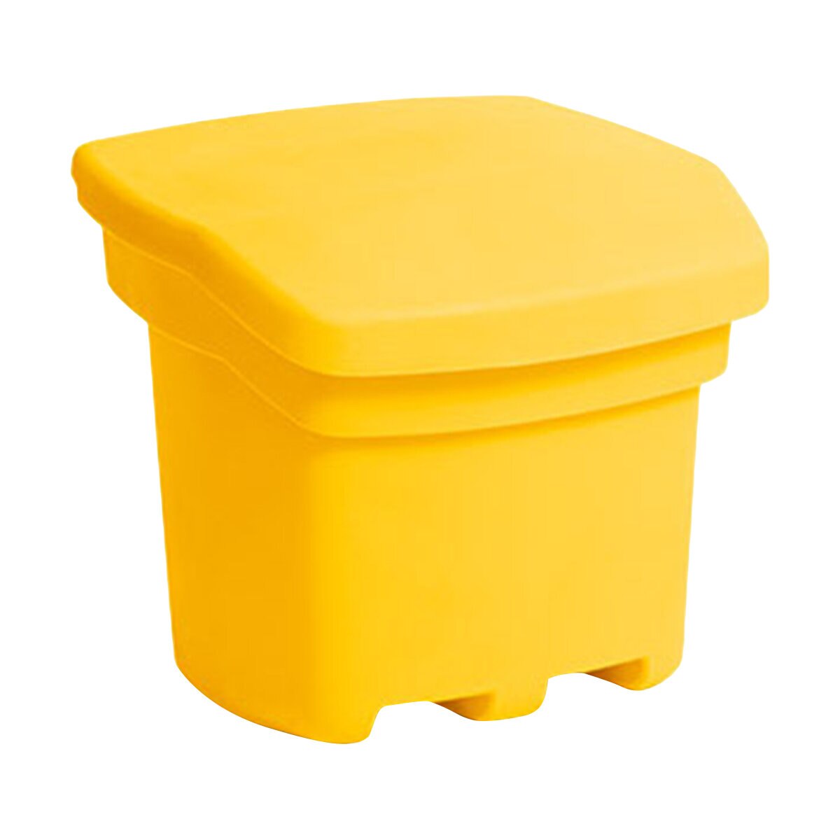 Tillson Brands Salt/Sand 140 kg. (310 lb.) Storage Bin - Yellow ...