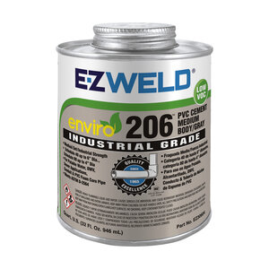 PVC Cement Medium Gray Pint