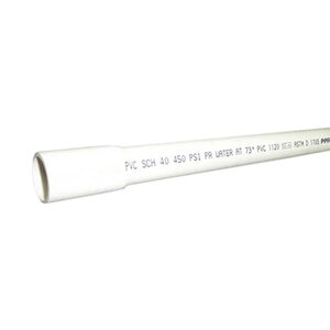 1-1/4 in. PVC Pipe Sch-40 Bell End IPEX