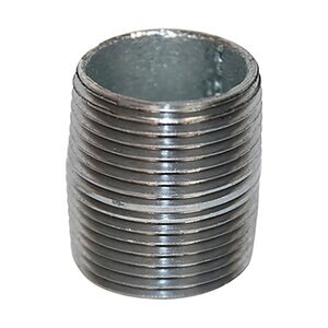 2 in. x Close Galvanized Steel Nipple