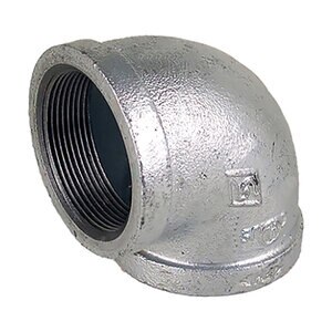 1 in. Galvanized Malleable Iron 90 Degree Elbow