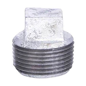 1 in. Galvanized Malleable Iron Plug