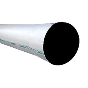 Non-CSA Solid Sewer Pipe 4 in. x 10 ft.