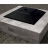 Belgard Melville Fire Pit Kit Charcoal w/ Clam Shell Spark Arrestor