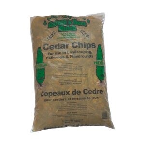 Cedar Bark Chips 2 cu. ft. Bag
