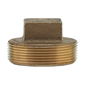 2 in. Bronze No Lead Cored Plug