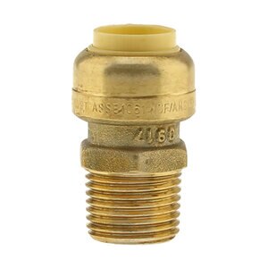No Lead 1/2 in. Pf X 1/2 in. Mpt Adapter
