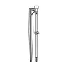 MICRO V 36 in. TUBE STAKE ASSEMBLY