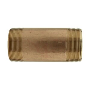 1-1/2 in. x 4 in. BRASS NIPPLE