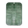 13x20 OVERLAPPING COVER ICV GRN NDS