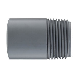 1 X 2 PVC Toe Nipple