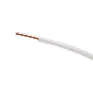 PE Wire White 12 Gauge 1 Conductor 2,500 ft. (Priced per ft.
