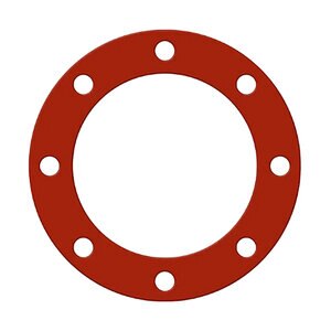 RR FF 2 in. x 150 1/16 in. RED RUBBER GASKET