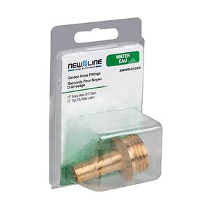 1/2 Brass Male GHT Stem (NEWLINE)