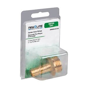 5/8 Brass Male GHT Stem (NEWLINE)
