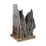 Flagstone Pennsylvania Bluestone Full Color Irregular Stand Up 3/4 - 1 1/4 in.