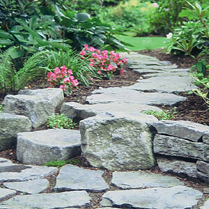 Flagstone Basalt Patio/Steppers Large