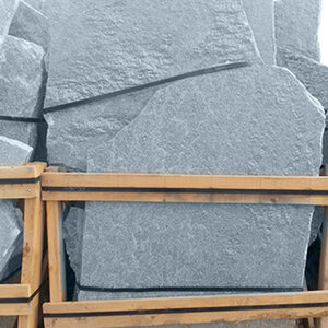 Flagstone Idaho Silver Mica Quartzite Tumbled Patio/Steppers 1-1/2 - 2 in.