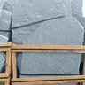 Flagstone Idaho Silver Mica Quartzite Tumbled Patio/Steppers 1-1/2 - 2 in.