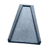Gray Splash Pad Rubber 36 in. x 12 in.