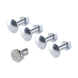 TUFX Single Tire Wheelbarrow Bolt Set - Zinc 5/5/2