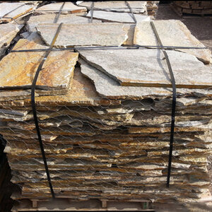 Flagstone Idaho Sunset Silver Gold Quartzite Select 3/4 - 1 1/2 in.