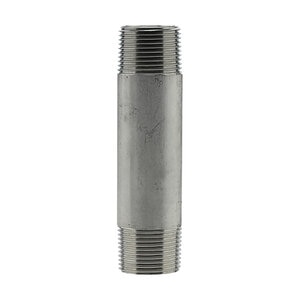 2 in. x 10 in. 304 Stainless Steel Nipple