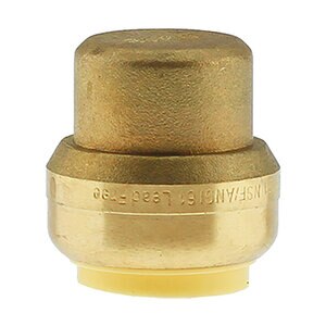 No Lead 3/4"Pushfit Cap