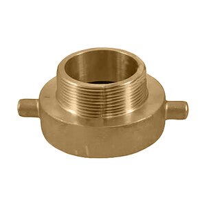 1" MALE NPT X 1" FEMALE NPSH BRASS SOLID