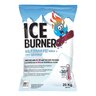 Ice Burner Treated Ice Melter 20 kg. Purple Bag