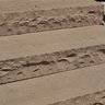 Slab Brown Sandstone Rockface 4 Sides 2 in. x 24 in. x 72 in.