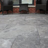 Tread Silver Grey/Antique Limestone Rockface 1 Long 2 in. x 14 in. x 96 in.